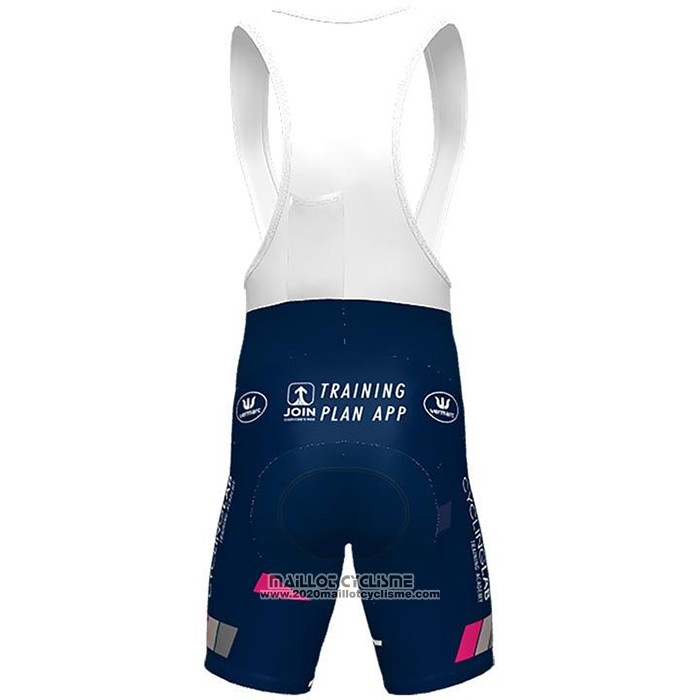 2021 Maillot Cyclisme SEG Racing Academy Fonce Bleu Fuchsia Manches Courtes et Cuissard